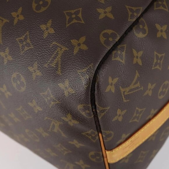 LOUIS VUITTON Monogram Keepall Bandouliere 55 Boston Bag M41414 LV Auth gh898 - Picture 4 of 16